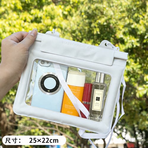 斜挎大容量可触屏手机防水袋