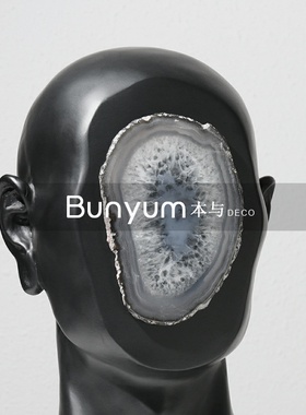 简约家居软装饰品创意艺术人物E摆件酒店玄关售楼处样板房间