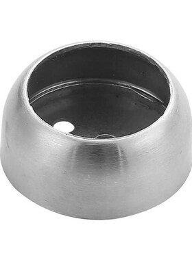 加厚不锈钢法兰座挂衣杆32mm25mm固定管座衣柜晾球型毛巾杆托底座