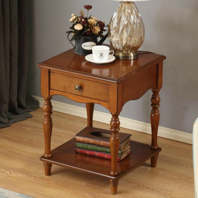 欧式边几沙发角几方几小方桌茶几角几电话桌边Q柜正方形创意床头