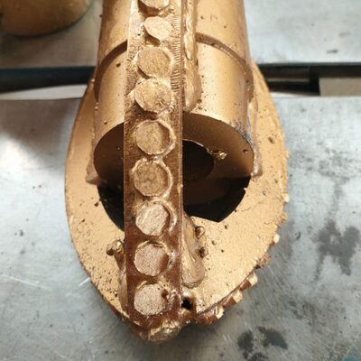 110桃胡型三翼全牙钻头/50母扣 进尺更快 地质勘探钻机配件