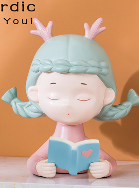 北欧轻奢可爱少女心小房间卧w室小摆件客厅酒柜电视柜玄关柜装饰