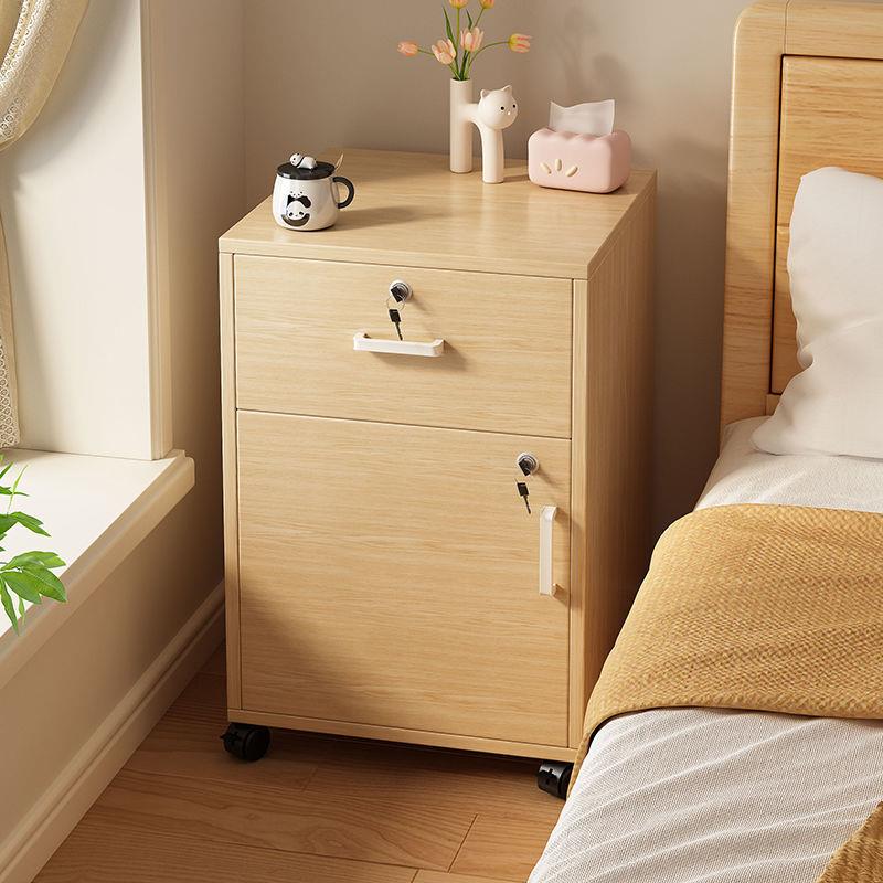 办室公多资料柜桌下文件柜可层木质储物柜落地cJ8ant5Y式矮柜移动