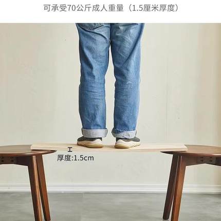 实木飘窗尾柜储物地柜松木柜简易床柜收纳可坐榻榻米地台XDG矮长