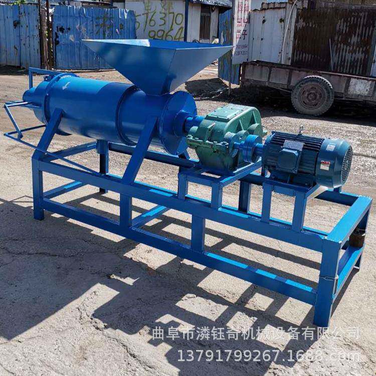 鸡粪鸭粪干湿分离机10型离猪牛粪便脱水机养8殖场尿LDK固液屎分机