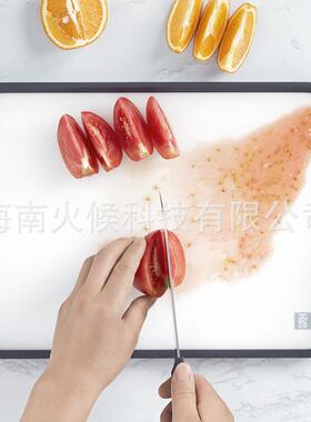 火候HU0136不3锈钢P2P双砧板面小号90*90*22mm