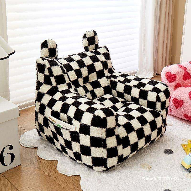 儿童发小沙发宝可YWM爱卡通座椅宝懒人男沙发女孩阅读角迷你休闲