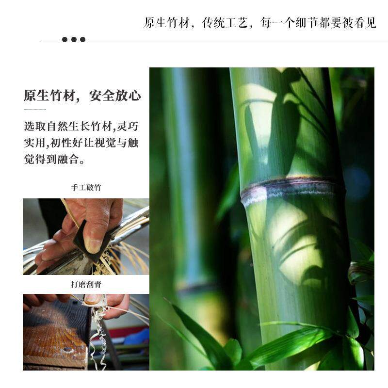 竹子竹篮编手提篮鸡蛋装菜用水果篮家收纳筐手工果盘XGW小竹筐厂