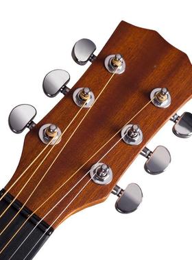 41杉寸角正桶民谣吉哑IAR光云沙他比利圆木吉他学生入门乐器工厂