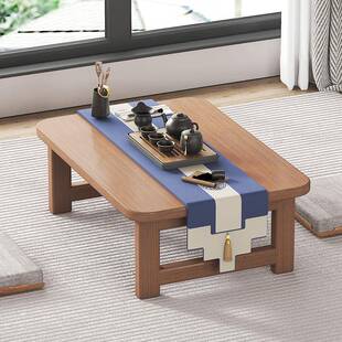 5V可折桌家AER用吃饭桌小子实木便携式 叠餐桌桌床上写作脑业电矮