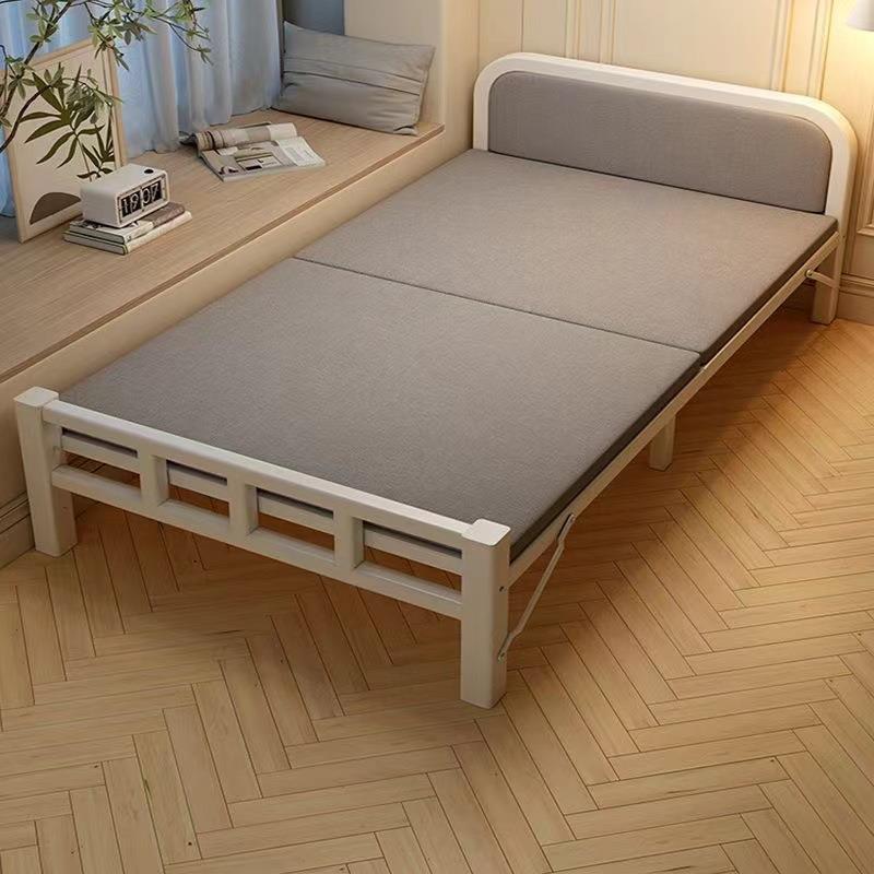 可折叠床单人家用午办公室睡午休双人简床易床出租房便携硬ZZ-CH3