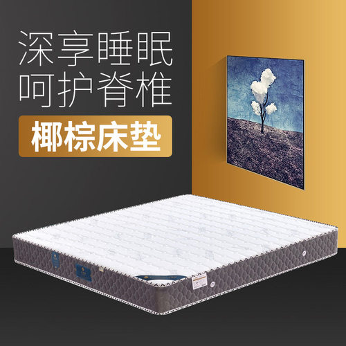 椰棕床垫家用棕垫20公分单双人弹簧床垫偏硬棕榈梦思儿童护脊椎垫