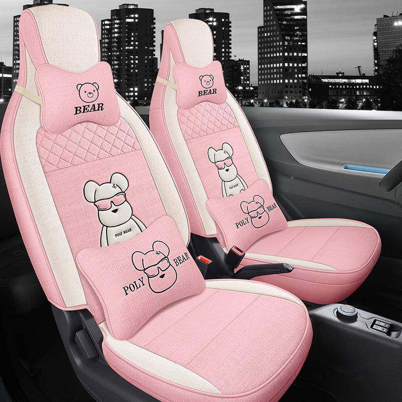 0季22款东风miniEV座套迷你光新能源亚JXX麻风全包四卡通专用座椅