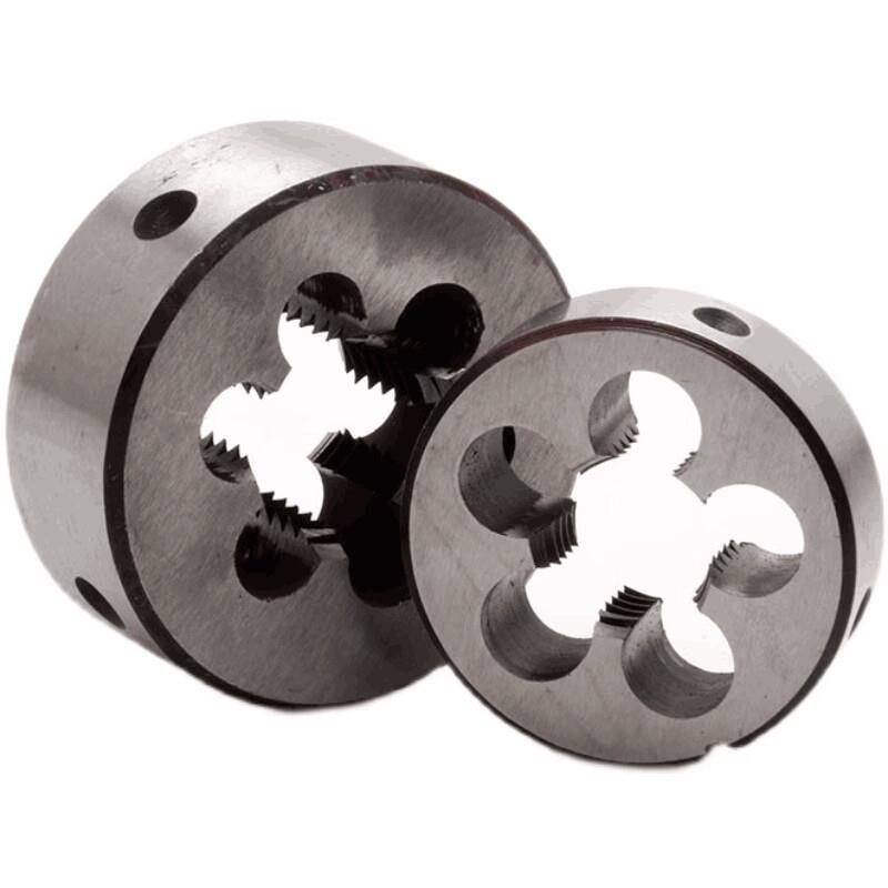 圆板牙细牙手动VIE2螺4纹套丝机锥M041M4M56M54M60MM70M80*细牙