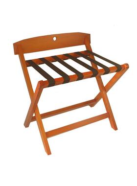 加大民宿酒折叠实木李架店宾馆RGI客房收纳置物架卧行室放架衣架