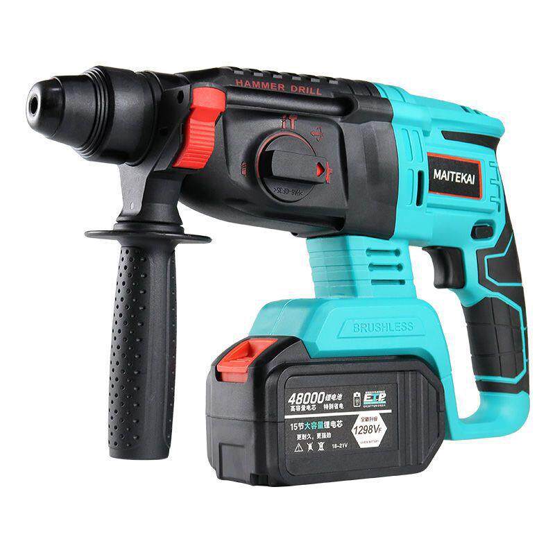 锂电电锤电镐两用电钻三用无刷充电式大功率混凝土家用冲击钻其它