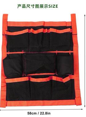 harn骑eILVss马场术马具储物挂袋挂墙马用马工具大容量分格收品纳