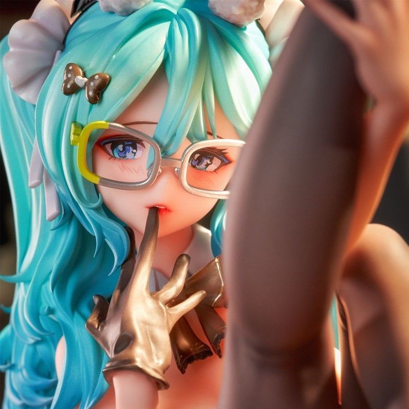 二次元美少女兔儿娘兔女郎1/7人偶模型书架机箱摆件手办玩具礼物
