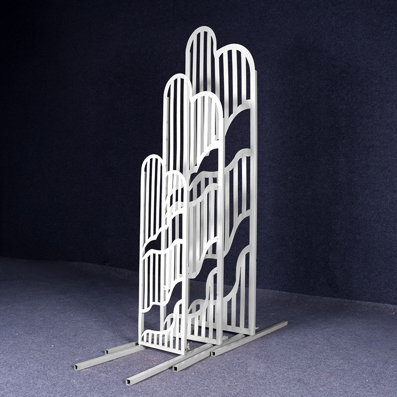 婚庆道具中式铁艺路引海誓山盟屏风复古婚礼现场布置舞台装饰摆件