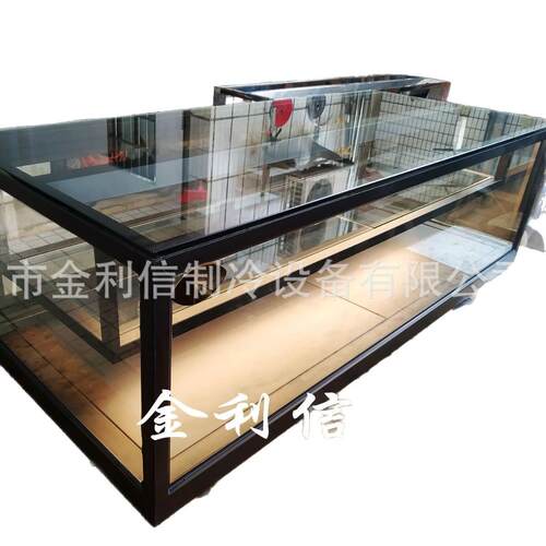 直角新款黑色双层板栗酥红薯陈列热酥柜红豆酥保温展示柜