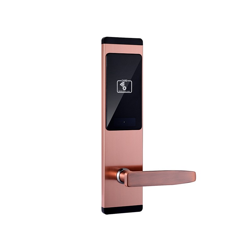 酒店宾馆智能门锁简约IC磁卡刷卡感应锁出租公寓系统管理公寓锁