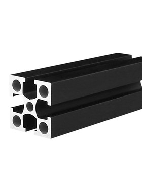 工业铝合金型材国标3030GW加厚重型黑色方管铝材料30*30框架