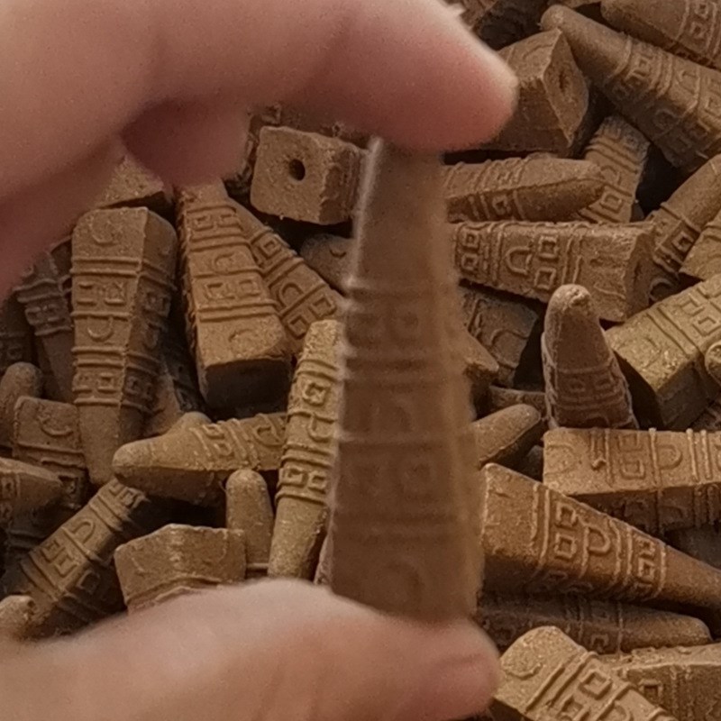 海燾涛法师倒流香粒烟供食子宝塔香施食甘露香上供下施锥香粒