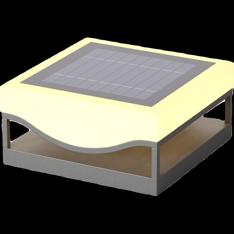 户外防水太阳能两用柱头灯庭院景观灯室外花园别墅围墙大门柱子灯