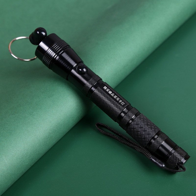 短款塑斗手握灯黑色三个漏斗扩耳器挖耳勺掏耳朵采耳工具