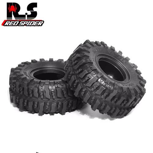 RS红蜘蛛1/24攀爬胎1.0寸 Axial SCX24 90081 TRX-4M尖叫者胎R170