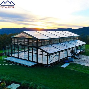 户外铝合金结构婚庆篷房 tent 透明婚礼帐篷 wedding Transparent