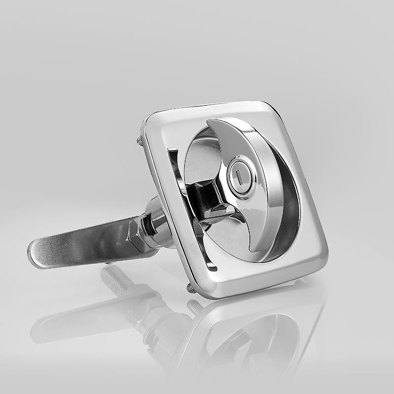 德乐MS8058工程机械机罩锁手柄 自动化设备零部件压缩迫紧面板锁