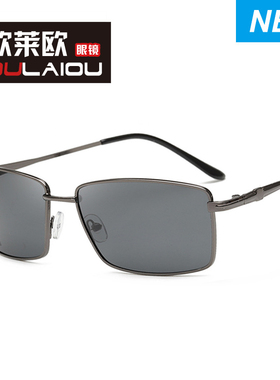 2021偏光镜男款墨镜长方形变色太阳眼镜司机镜驾驶开车眼睛防眩晕