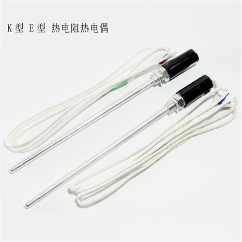K型热电偶 E型温度传感器 感温棒感温线 烘箱烤箱温控仪探头PT100