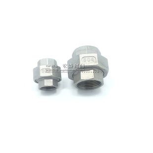 正宗304不锈钢丝扣活接头由任DN15 20 25 32 40 50 4分6分1寸2寸