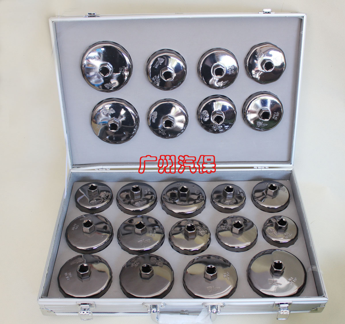 美国进口 汽车帽式机油格扳手套装 机滤扳手 滤清器扳手拆装工具