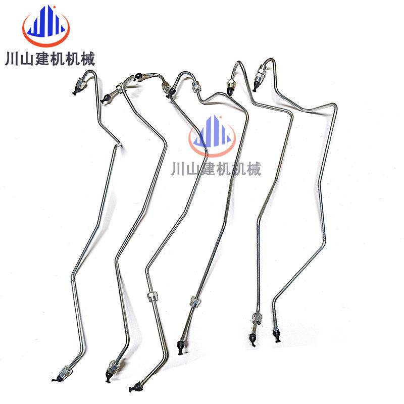 6D125高压油管柴油泵管康明斯发动机PC400/450-5 挖掘机配件