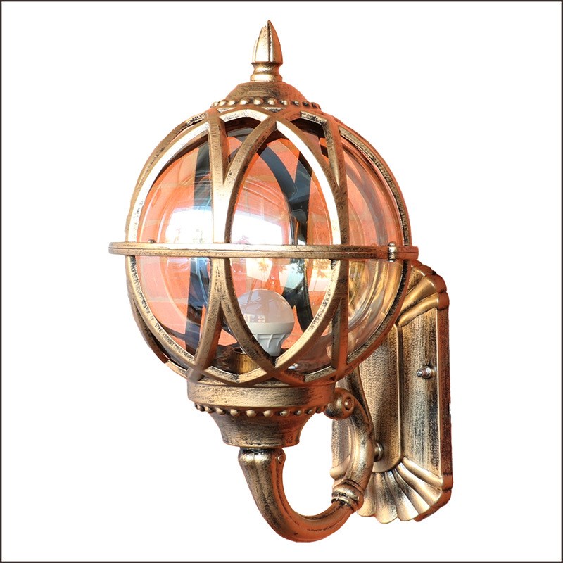 户外防水壁灯欧式阳台楼梯外墙灯室外复古别墅花园大门过道庭院灯