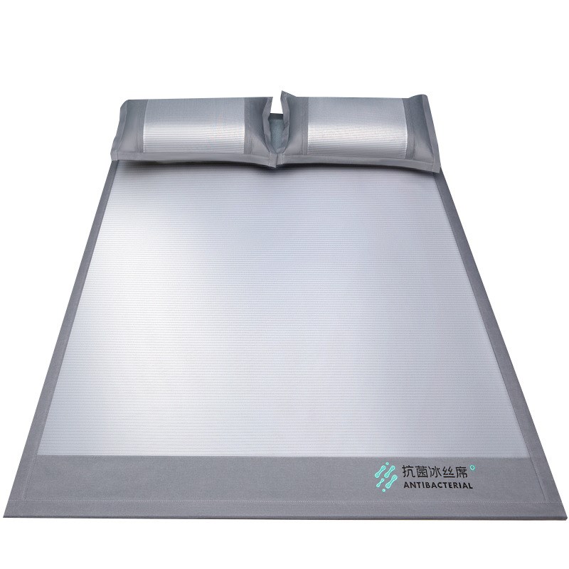 可水洗5A级抗菌席子2025新款夏季学生宿舍单人床单冰丝凉席三件套