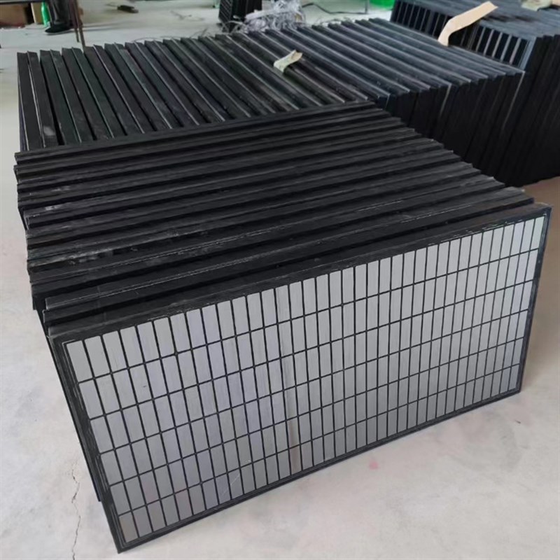 不锈钢化工泥浆复合网框架式震动过滤筛片石油钻井平台用筛机配件