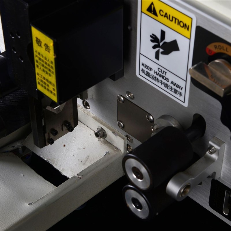 打印包卷贴标机线材不动实时打印缠绕贴标签机 线材电缆卷标机