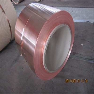 厂价供应 洛铜T2铜板 止水软态紫铜带 0.1-0.6MM镀锡 镀镍紫铜带