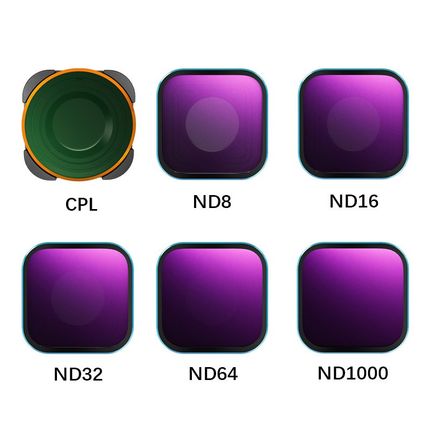 GOPRO13滤镜套装12/11/10/9通用滤镜CPL偏振镜ND减光镜可调ND滤镜