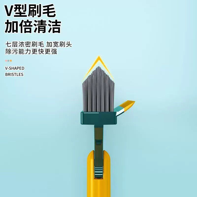 【下单立减50】地l缝刷浴室洗墙厕所瓷砖刷硬毛地板刷刮板卫生间Z