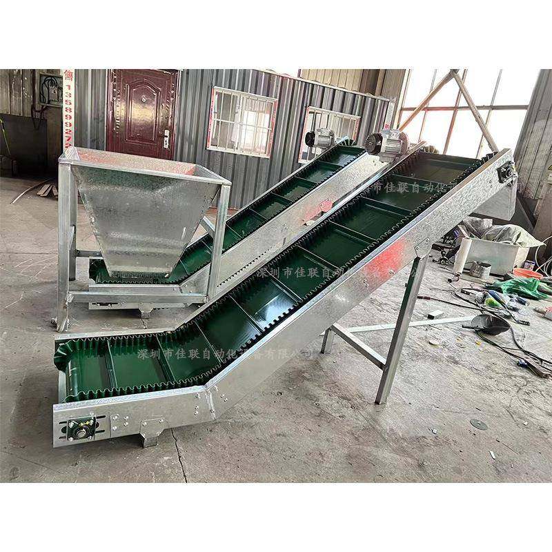 挡板皮带机厂家_板链式提升机_裙边式传送带皮带上料提升机,搬运/仓储/物流设备,其他起重搬运设备,淘宝优惠券,粉丝福利购,淘宝优惠卷