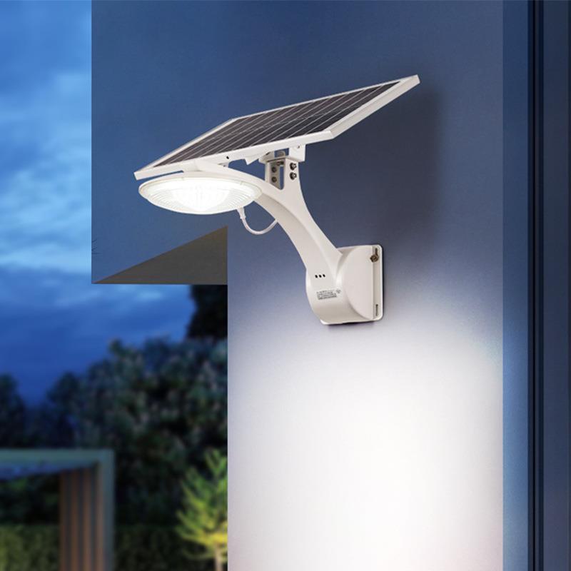 太阳能灯户外庭院灯高杆路灯家用照明农村院子壁灯超亮投光灯