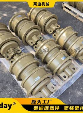 推土机履带底盘工厂支重轮厂家D355双边支重轮195-30-00345