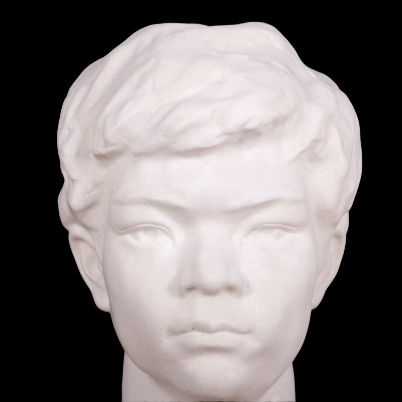 美术石膏人物头像尖嘴少年素描石膏像中国L青年少年静物美术用品