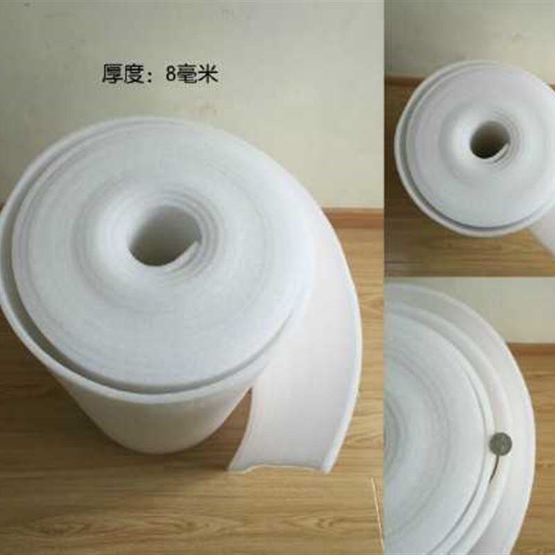 平面珍珠棉波h纹泡沫棉弹性防震膜填充棉打包防震棉卷材防护垫