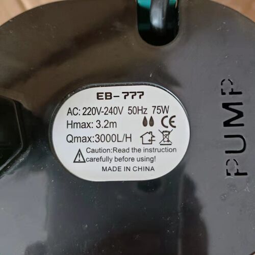 EB-777工业冷风机水泵水循y环帘循环泵环保空调专用水泵养殖场降